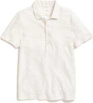 Billy Reid Hemp & Cotton Knit Polo