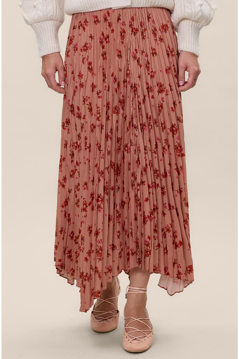 Celeste Skirt, Alternate, color, Persimmon Multi