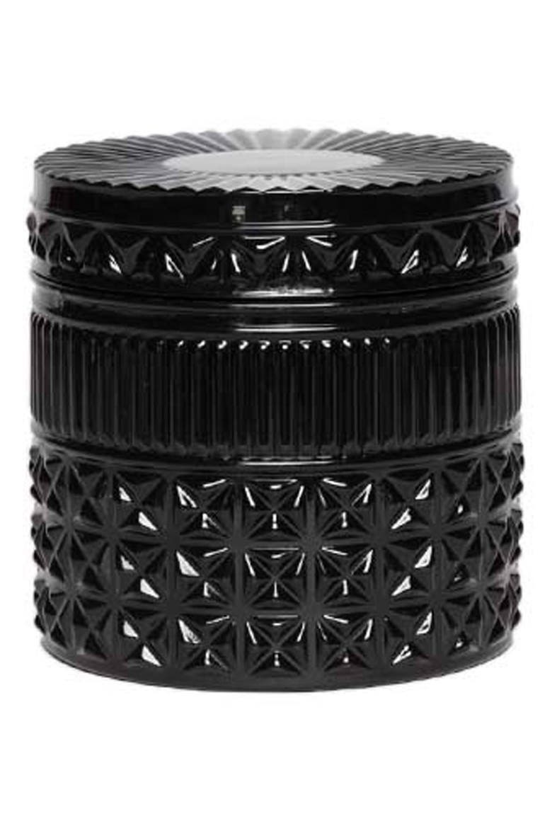 'Gilded Muse Collection' Candle, Main, color, BLACK