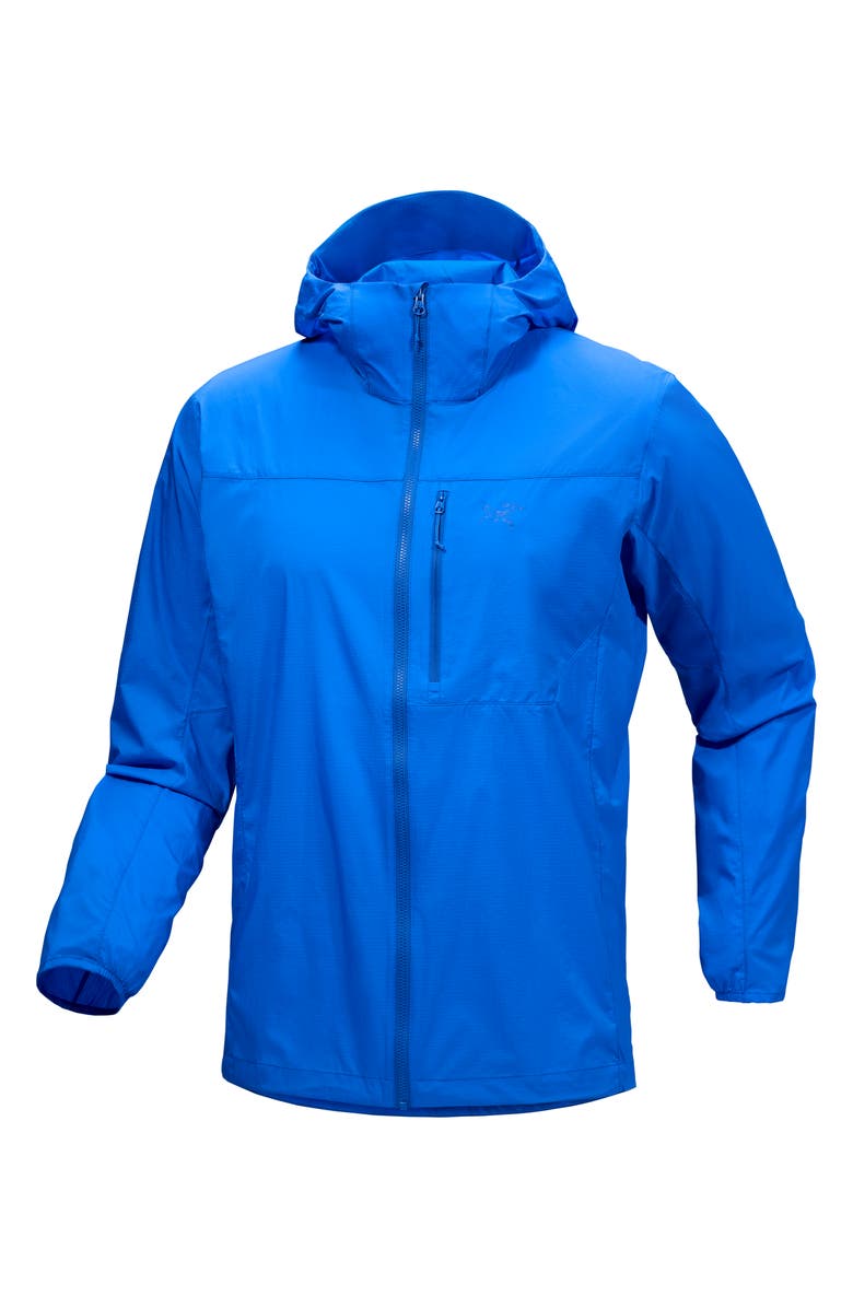 Arc'teryx Squamish Water Repellent Nylon Ripstop Hooded Jacket, Alternate, color, Fluidity