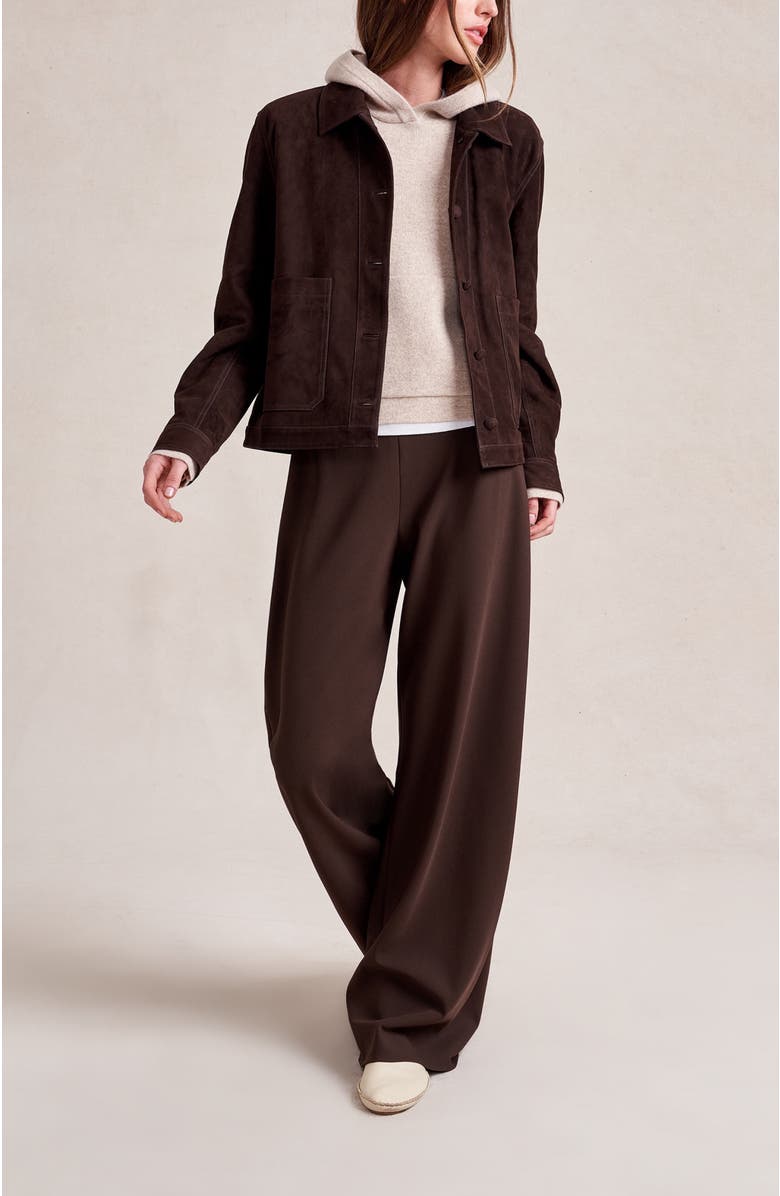 La Ligne Colby Pants, Alternate, color, Chocolate