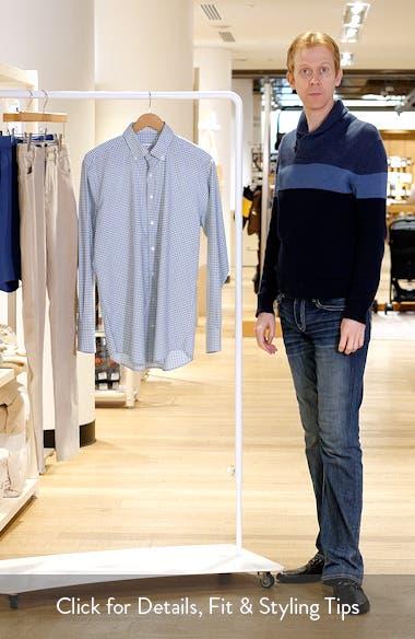 Gregory Performance Twill Button-Down Shirt (Men) | Nordstrom