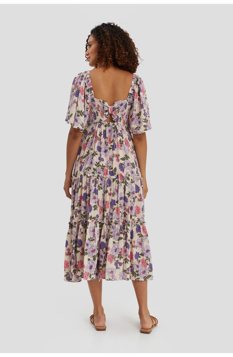 Nom Maternity Gracie Maternity & Nursing Dress, Alternate, color, Printed Floral