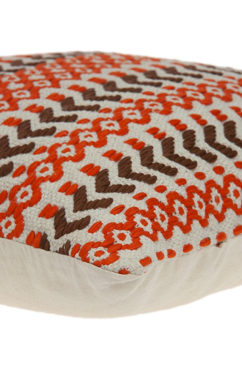 PARKLAND COLLECTION Larka Bohemian Pillow - 20" x 20" - Multi, Alternate, color,