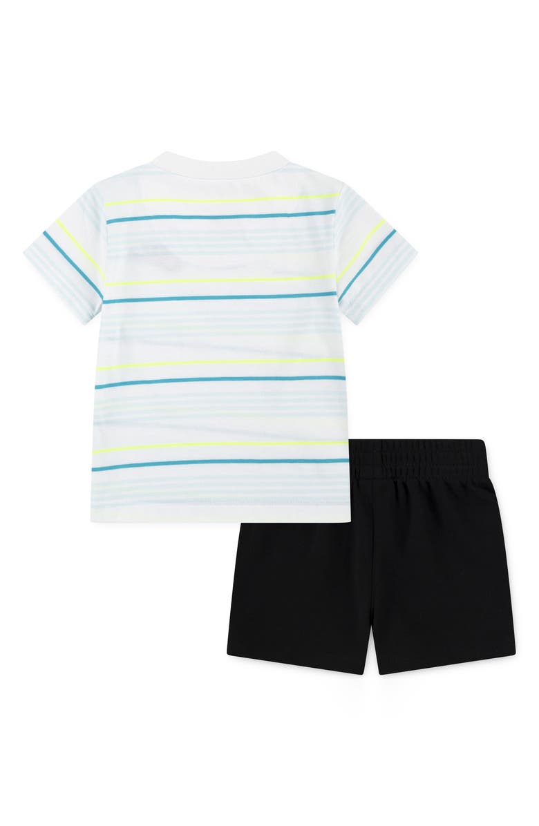 Nike Stripe T-Shirt & French Terry Shorts Set, Alternate, color,