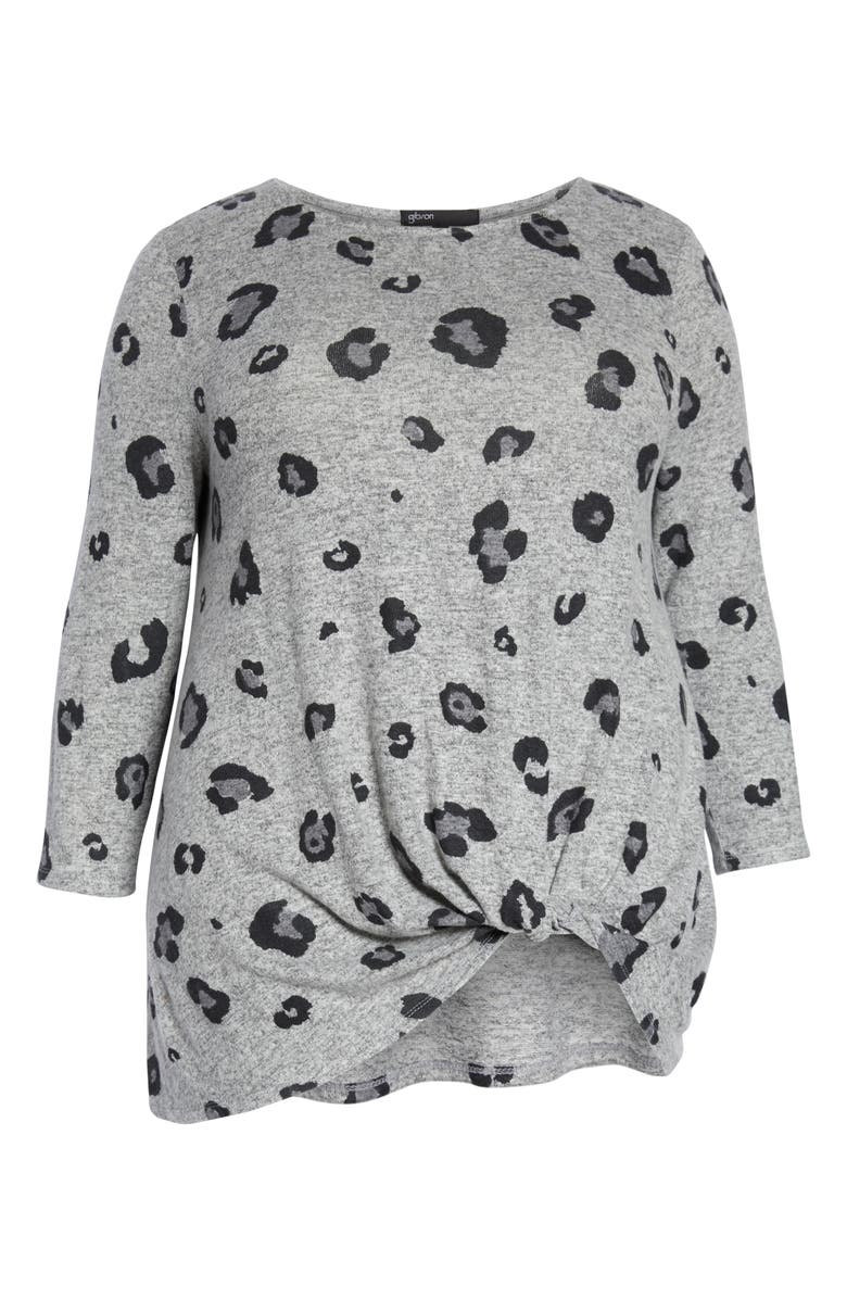 GIBSONLOOK Gibson Twist Front Cozy Pullover, Alternate, color, 
