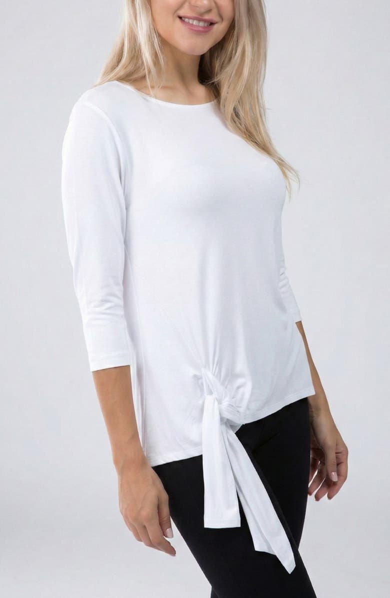 APNY Side Tie Top, Alternate, color, 