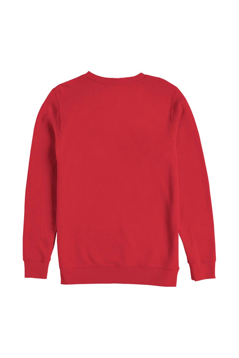 Men's Pokemon Christmas Window  Sweatshirt, Alternate, color, Red