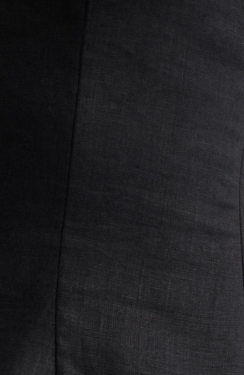 Faithfull the Brand Marie Linen Halter Top, Alternate, color, Black