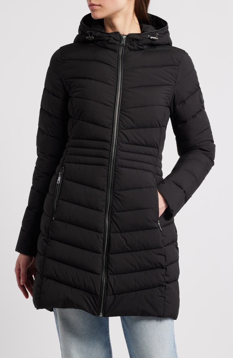 Lauren Ralph Lauren Hooded Puffer Jacket, Main, color, 