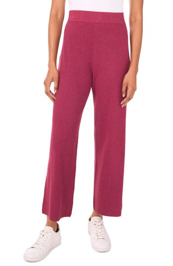 Halogen ® Rib Pull-on Pants In Pink