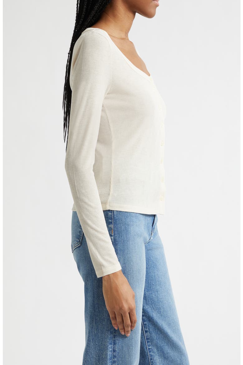 Hyland Cardigan, Alternate, color, ECRU