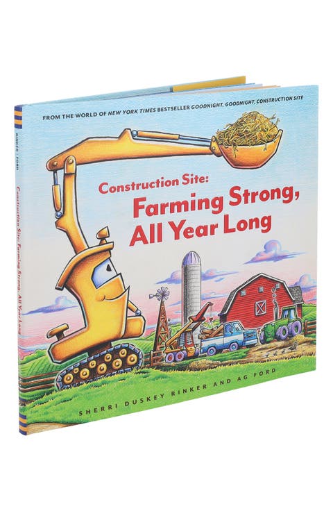 'Construction Site: Farming Strong All Year Long' Book