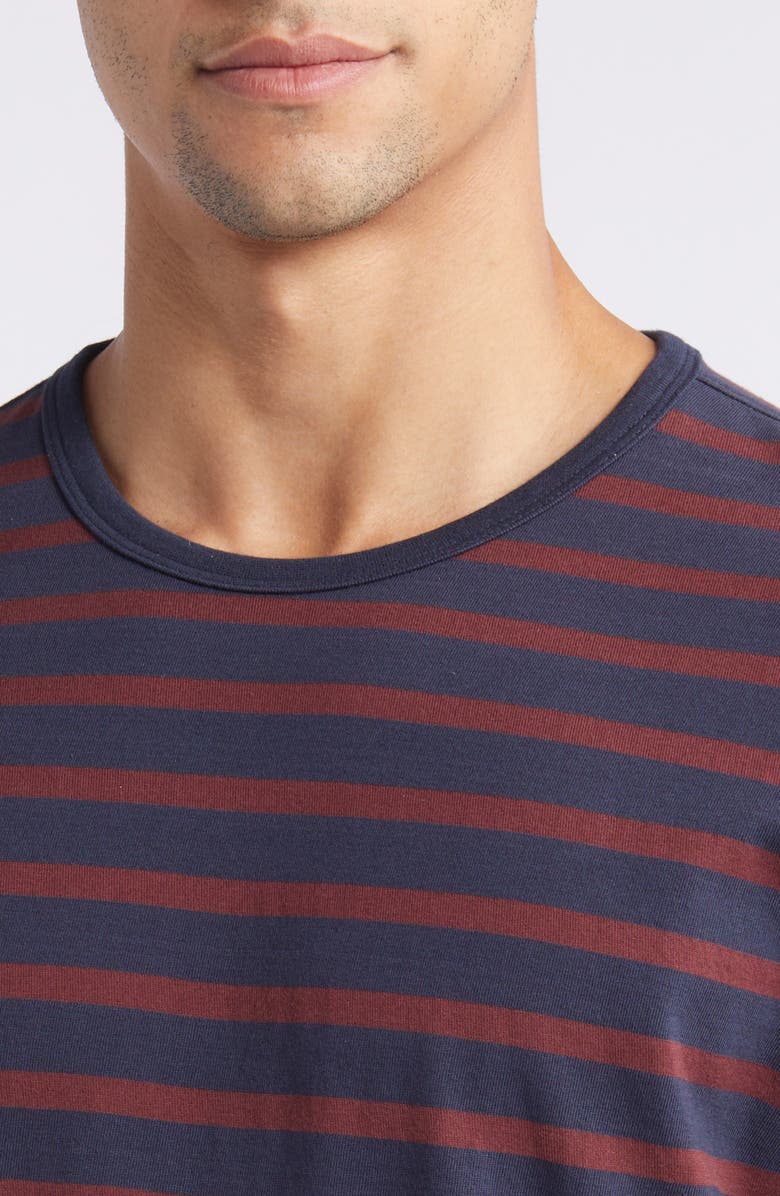 AG Bryce Stripe Crewneck T-Shirt, Alternate, color, 