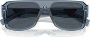 Prada 56mm Pilot Sunglasses