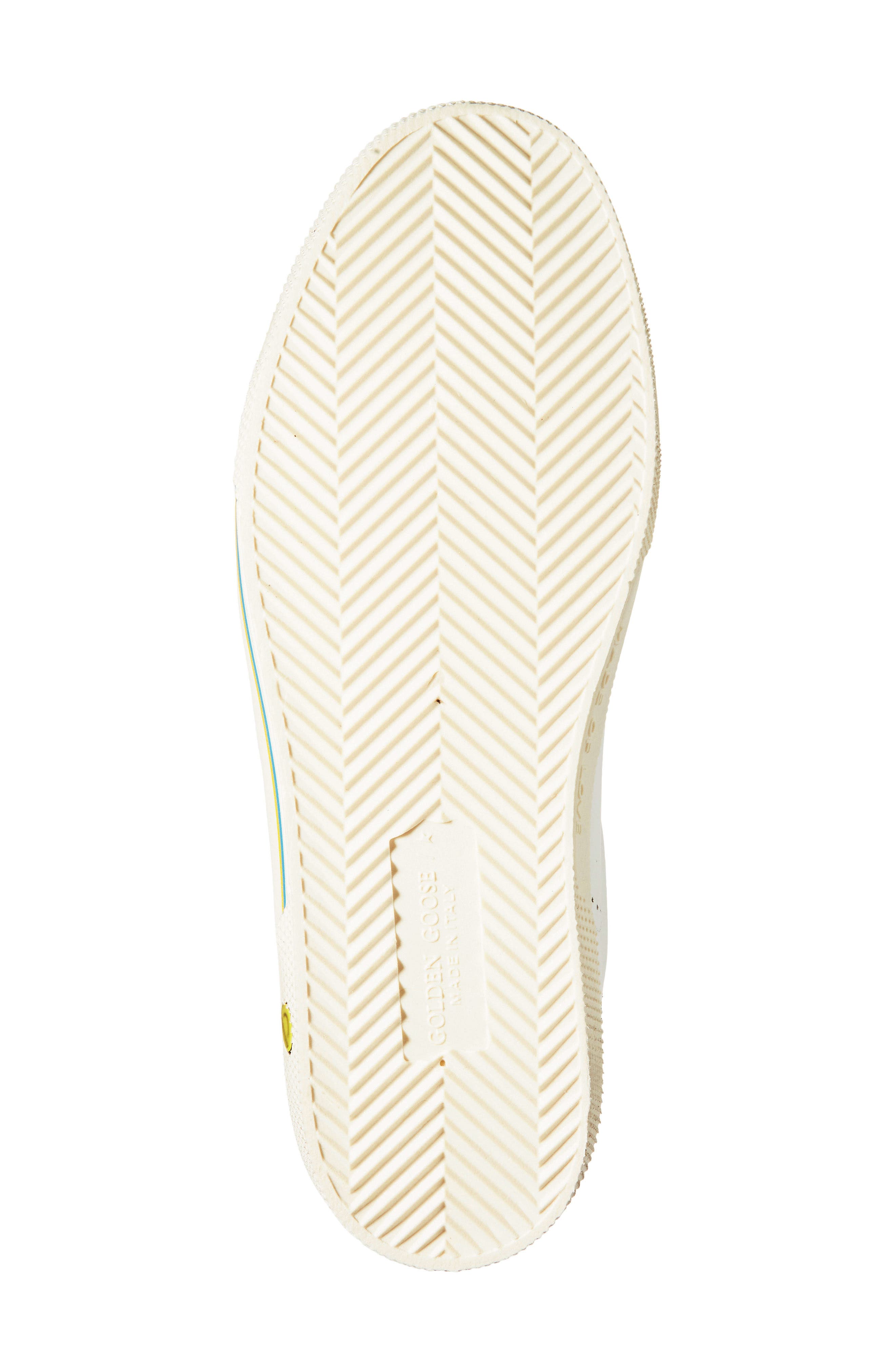 Golden Goose May School Low Top Sneaker, Alternate, color, White/ Light Blue/ Blue