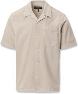 rag & bone Resort Short Sleeve Denim Button-Up Shirt