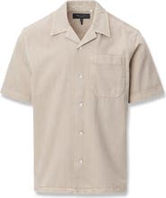 rag & bone Resort Short Sleeve Denim Button-Up Shirt