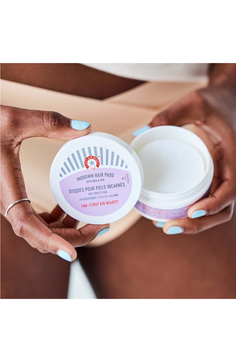 First Aid Beauty Ingrown Hair Pads with BHA & AHA, Alternate, color, 