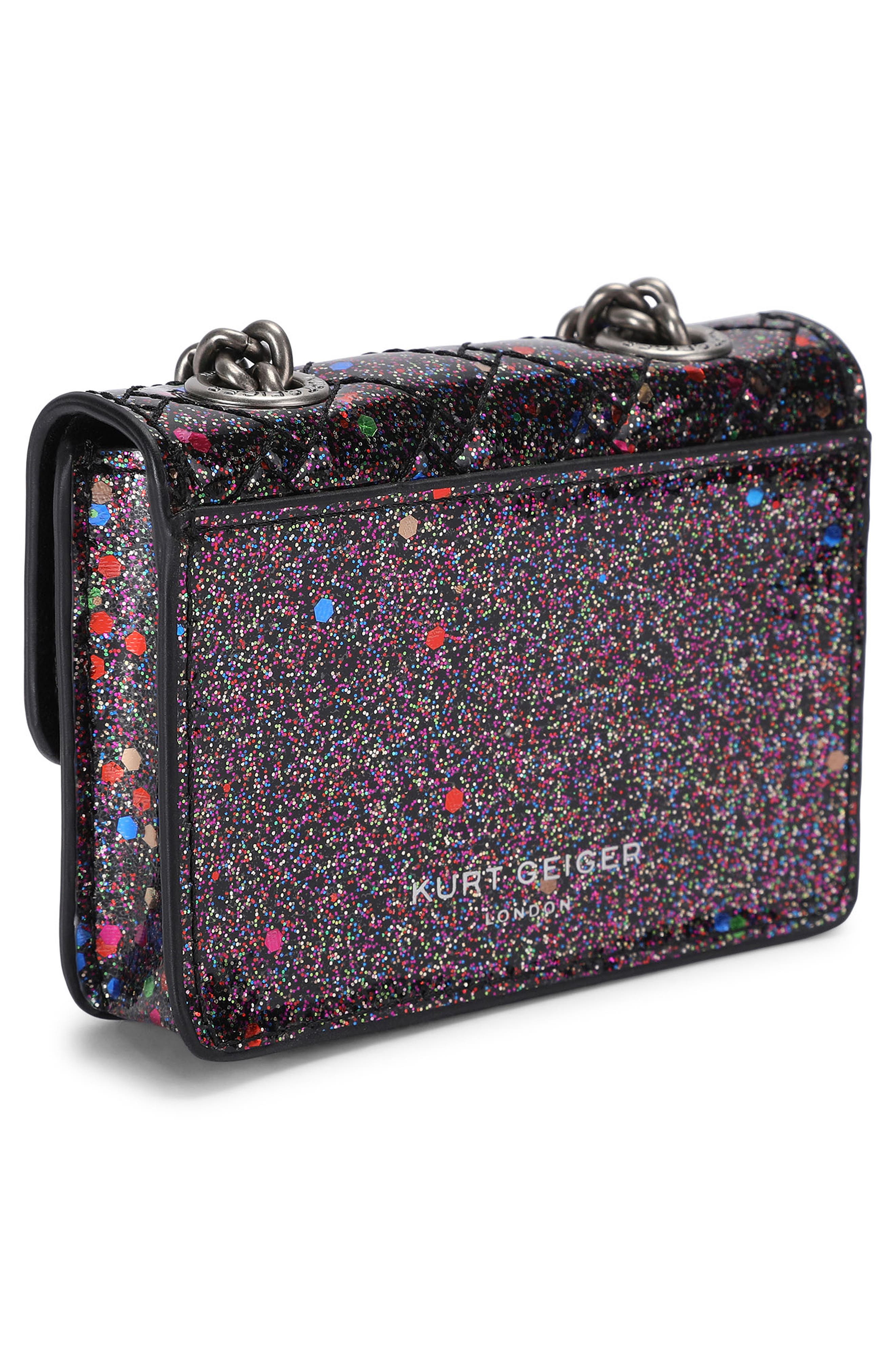 Micro Kensington Faux Leather Crossbody Bag, Alternate, color, CHARCOAL