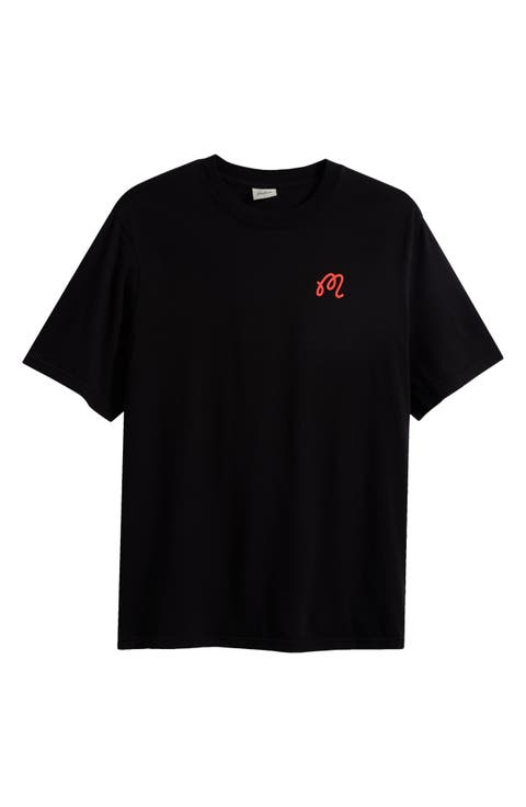 Bermuda Rooster Cotton Graphic T-Shirt