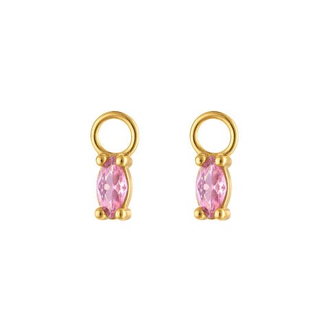 Pavé Gold Earring Charm