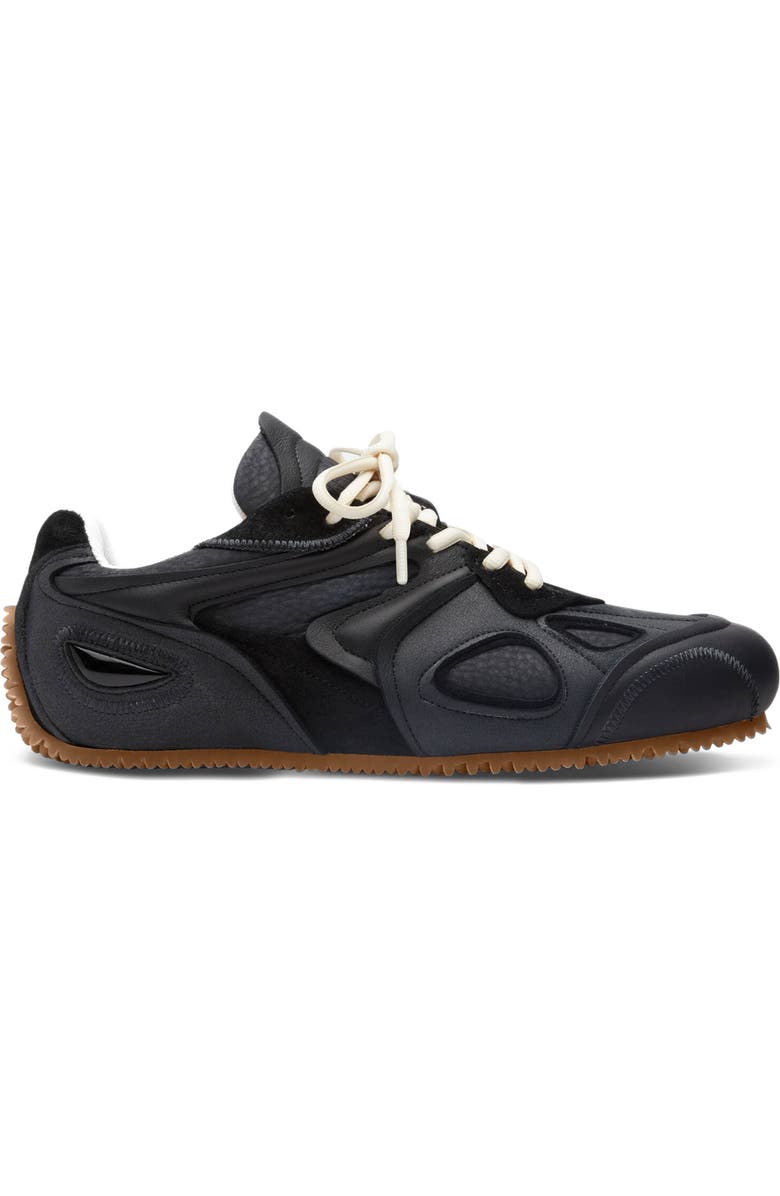 Axel Arigato Slow Leather Runner, Main, color, Black/Gum