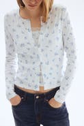 H&M Pointelle Jersey Cardigan