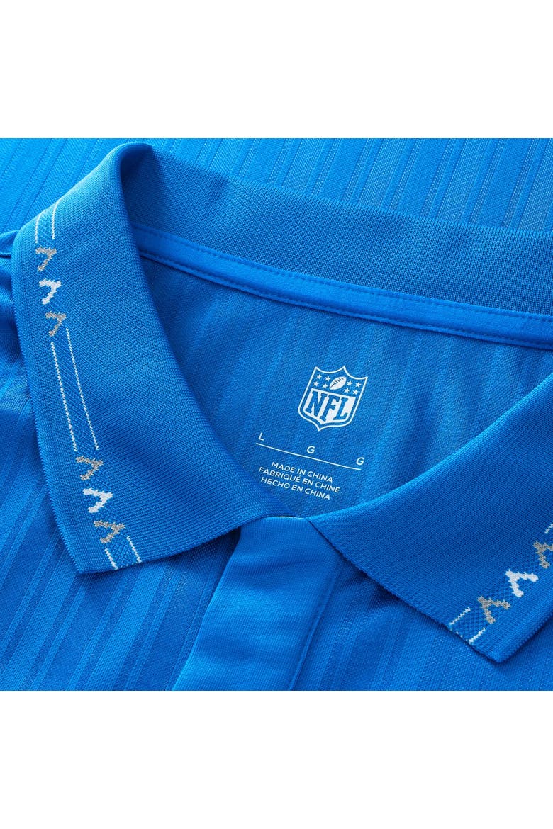 Men's Fanatics Blue Detroit Lions Football x Football Collared Fan Top, Alternate, color, Blue