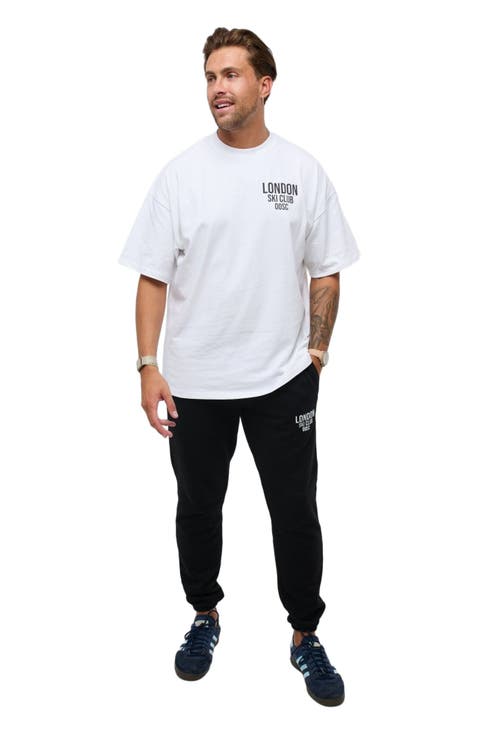 London Ski Club Oversize T-Shirt - White