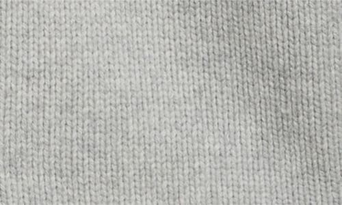 Jw Anderson Knitted Zip-up Jersey With Anchor Embroidery In Gray