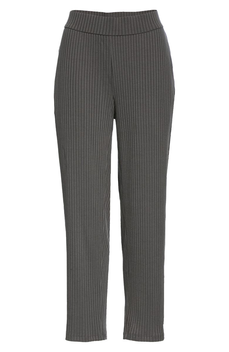 Eileen Fisher Tapered Rib Ankle Pants, Alternate, color,