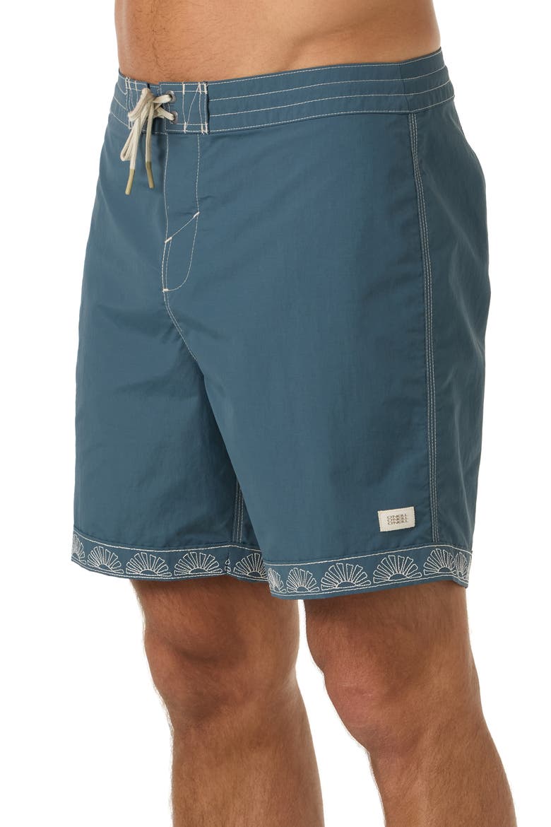 Boardwalk 18 Board Shorts, Alternate, color, DARK SLATE