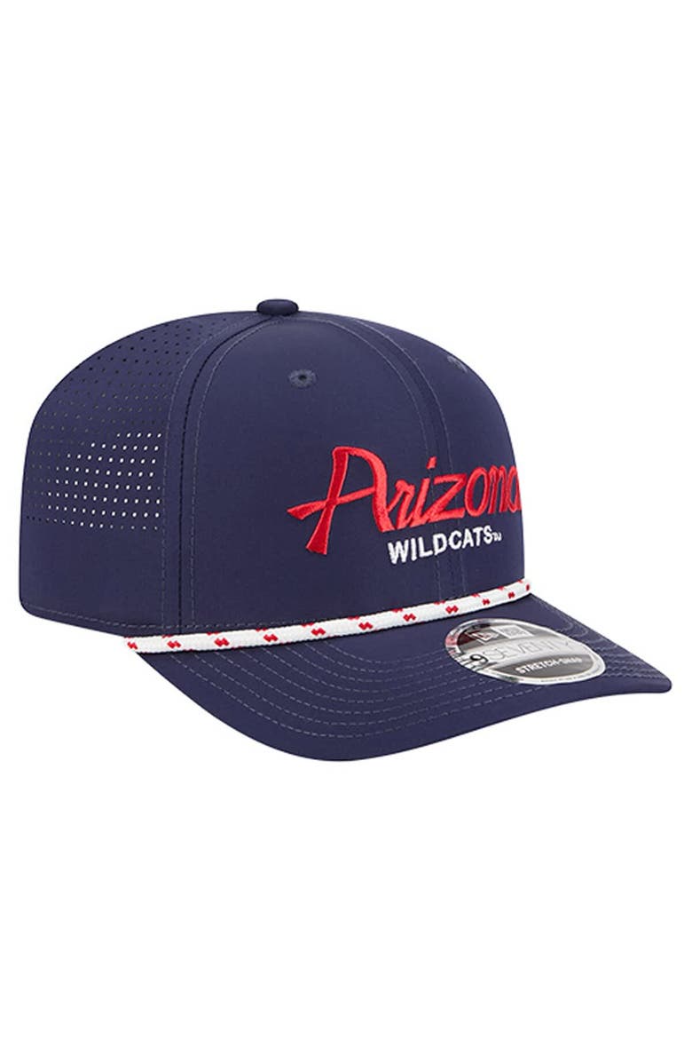 New Era Men's New Era Navy Arizona Wildcats Script Performance Rope 9SEVENTY Adjustable Hat, Alternate, color, Navy