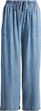 beachlunchlounge Inaya Chambray Drawstring Pants