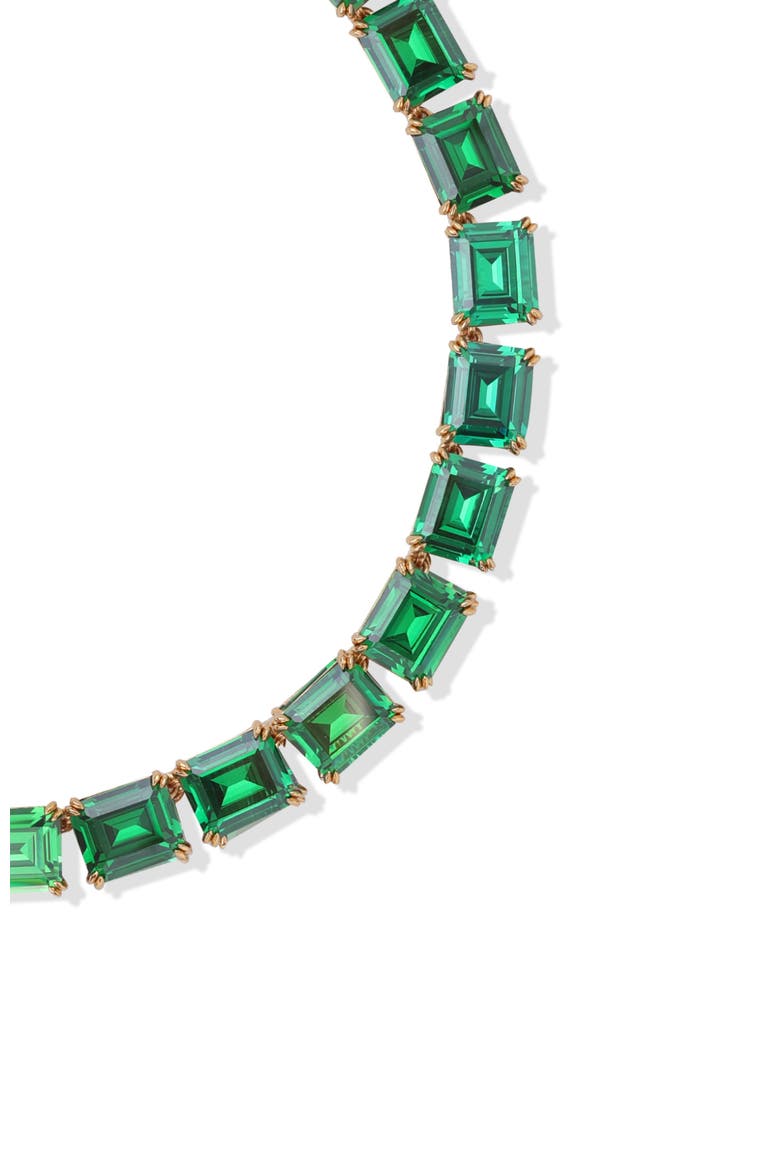 Lime Glow Necklace, Alternate, color, Green & Gold
