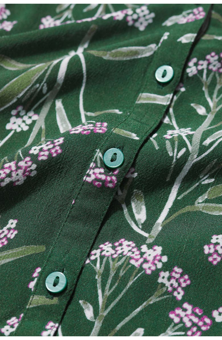 Seasalt Cornwall Willow Floral Print Popover Top, Alternate, color, Yarrow Study Treetop