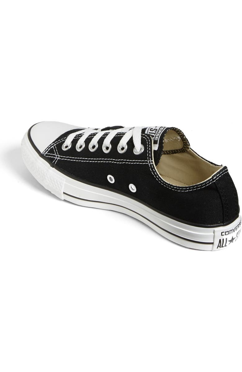 Converse Chuck Taylor<sup>®</sup> All Star<sup>®</sup> Low Top Sneaker, Alternate, color, Black