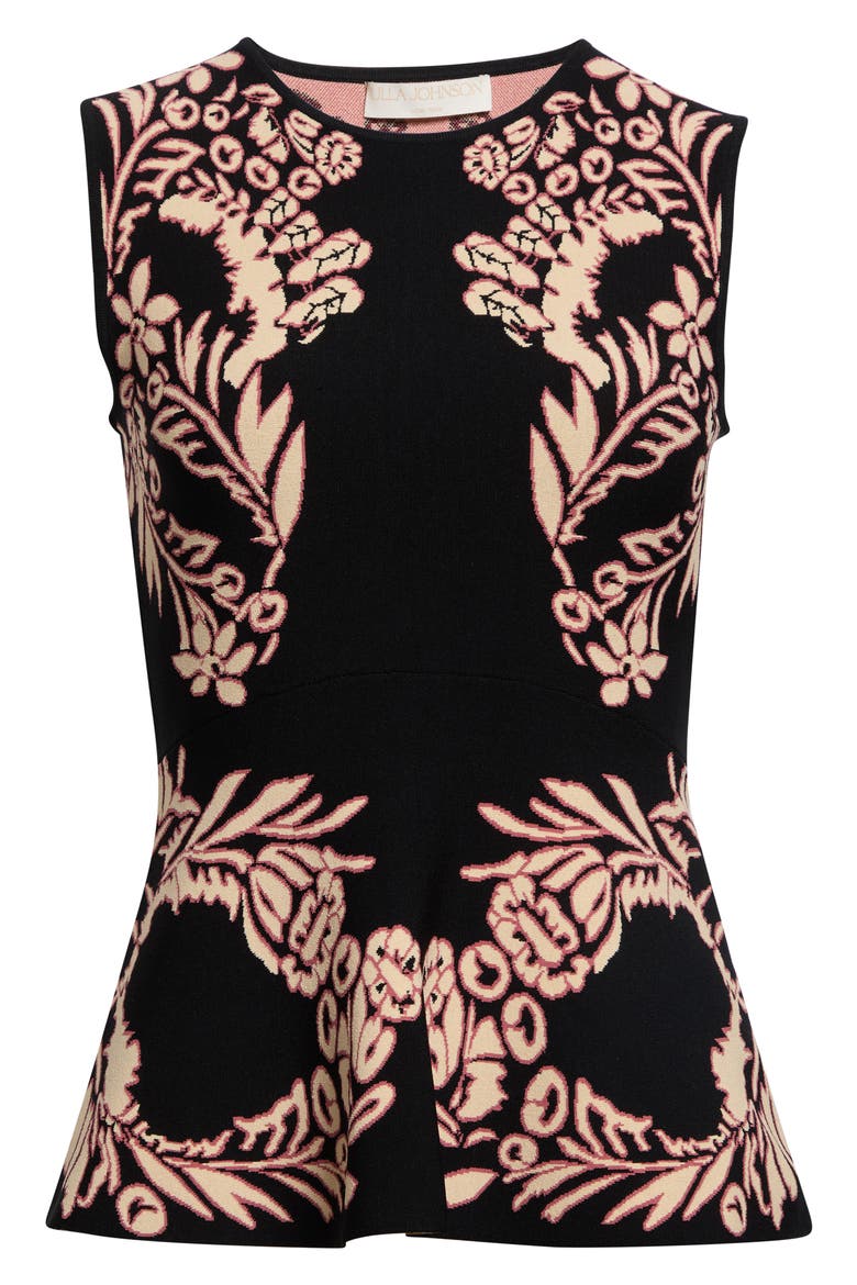Nadira Jacquard Top, Main, color, VESPER