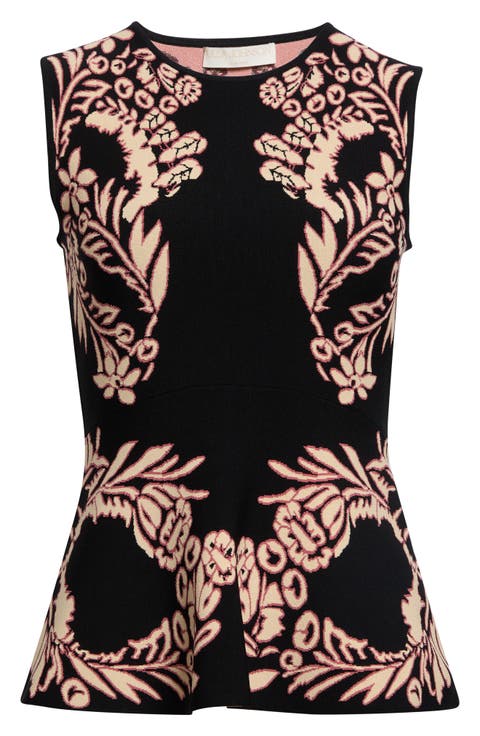 Nadira Jacquard Top