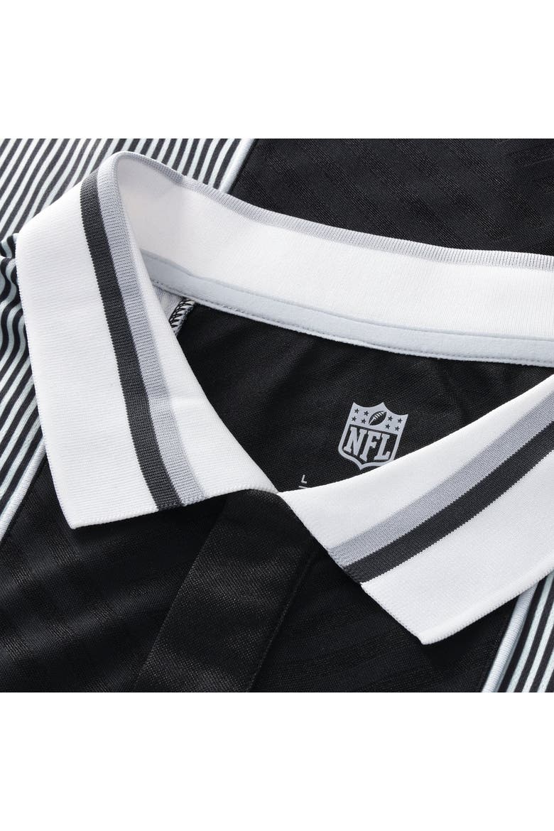 Men's Fanatics Black Las Vegas Raiders Football x Football Collared Fan Top, Alternate, color, Black