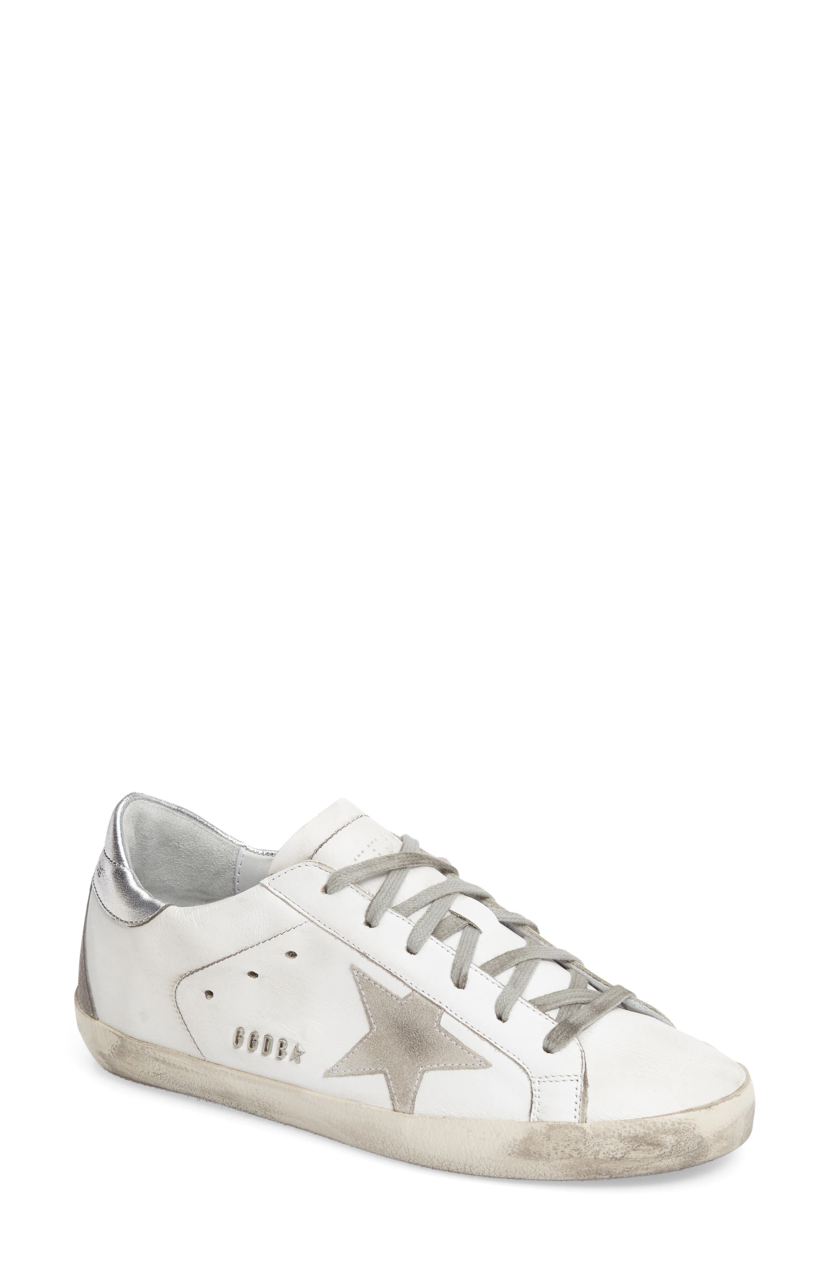 Golden Goose Superstar Low Top Sneaker, Main, color, 