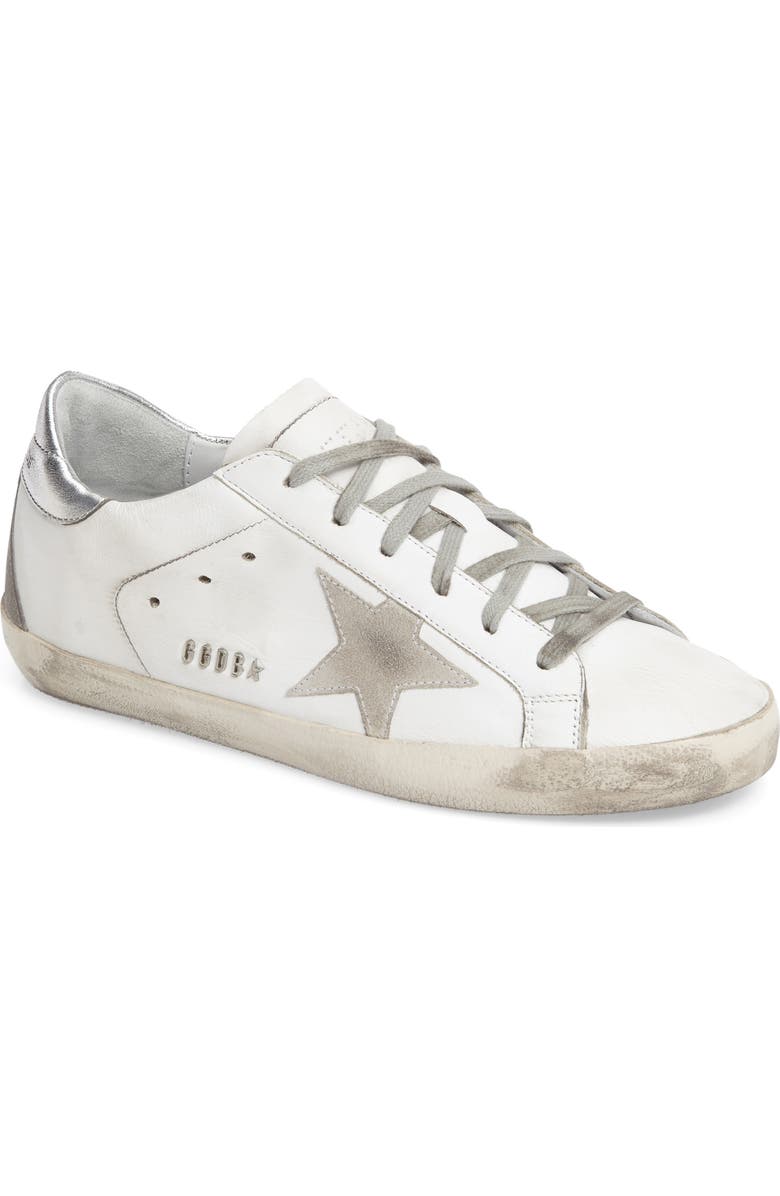 Golden Goose Superstar Low Top Sneaker, Main, color,