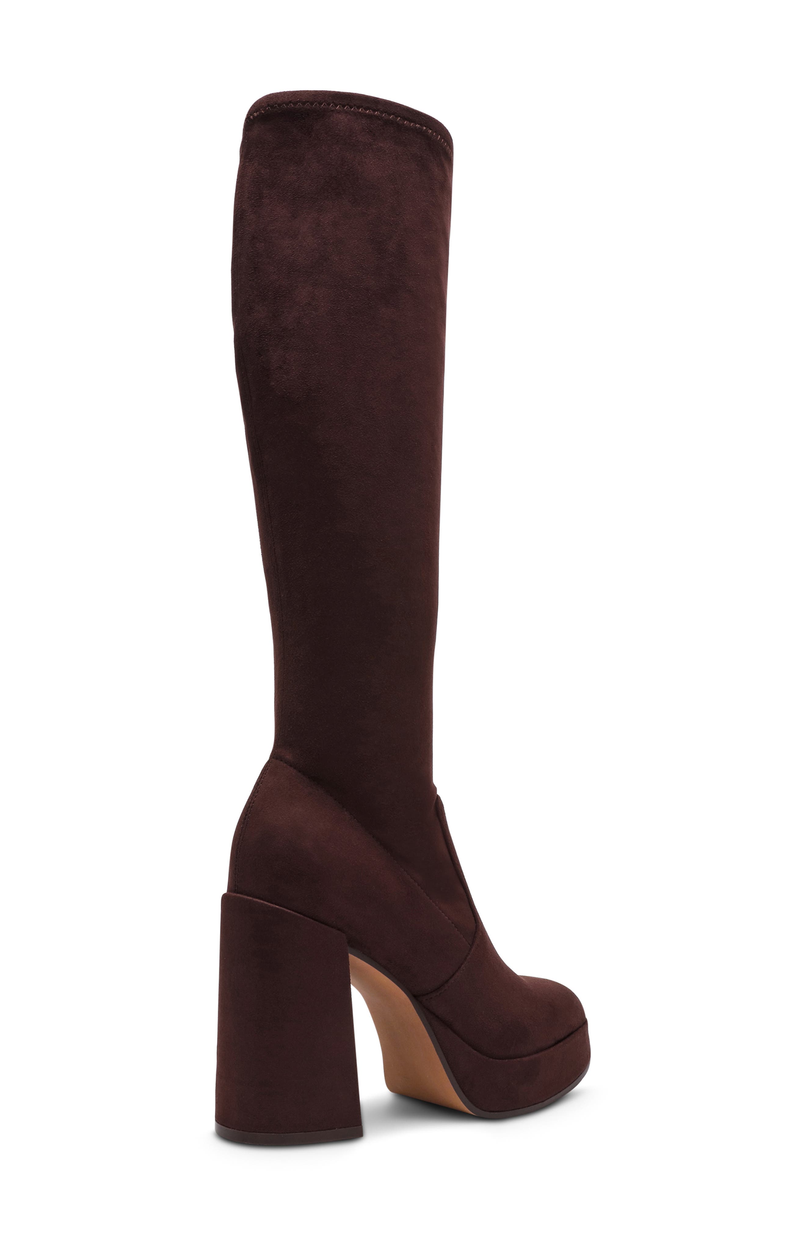 Steve Madden Twain Platform Boot, Alternate, color, Brown