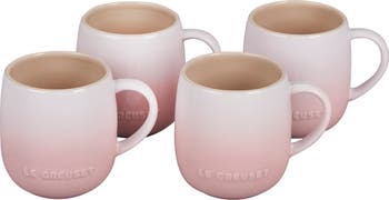 Set of Four 14-Ounce Stoneware Mugs