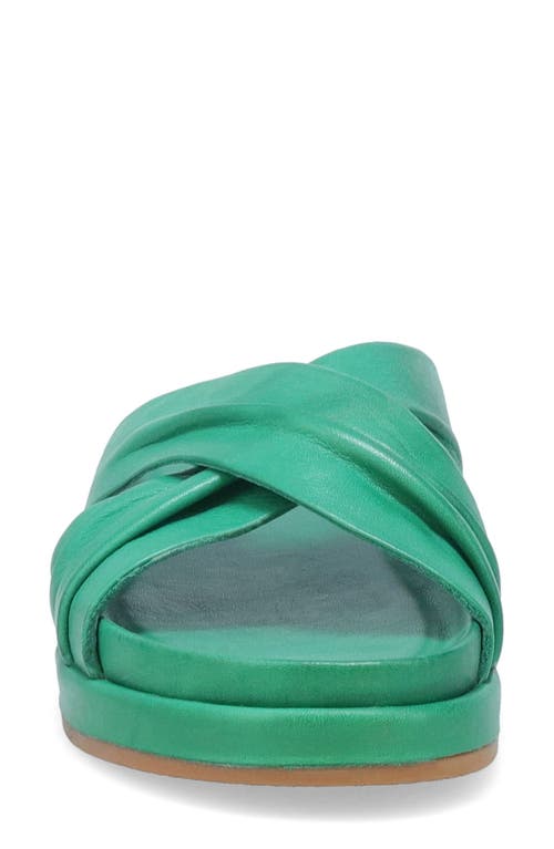 Miz Mooz Talisa Slide Sandal In Green
