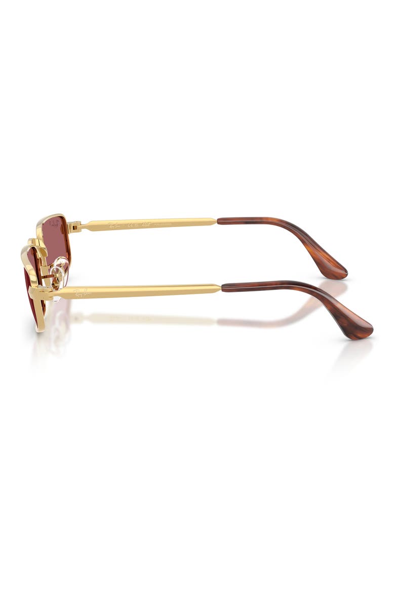 54mm x A$AP Rocky Polarized Rectangular Sunglasses, Alternate, color, ARISTA / POLAR PURPLE