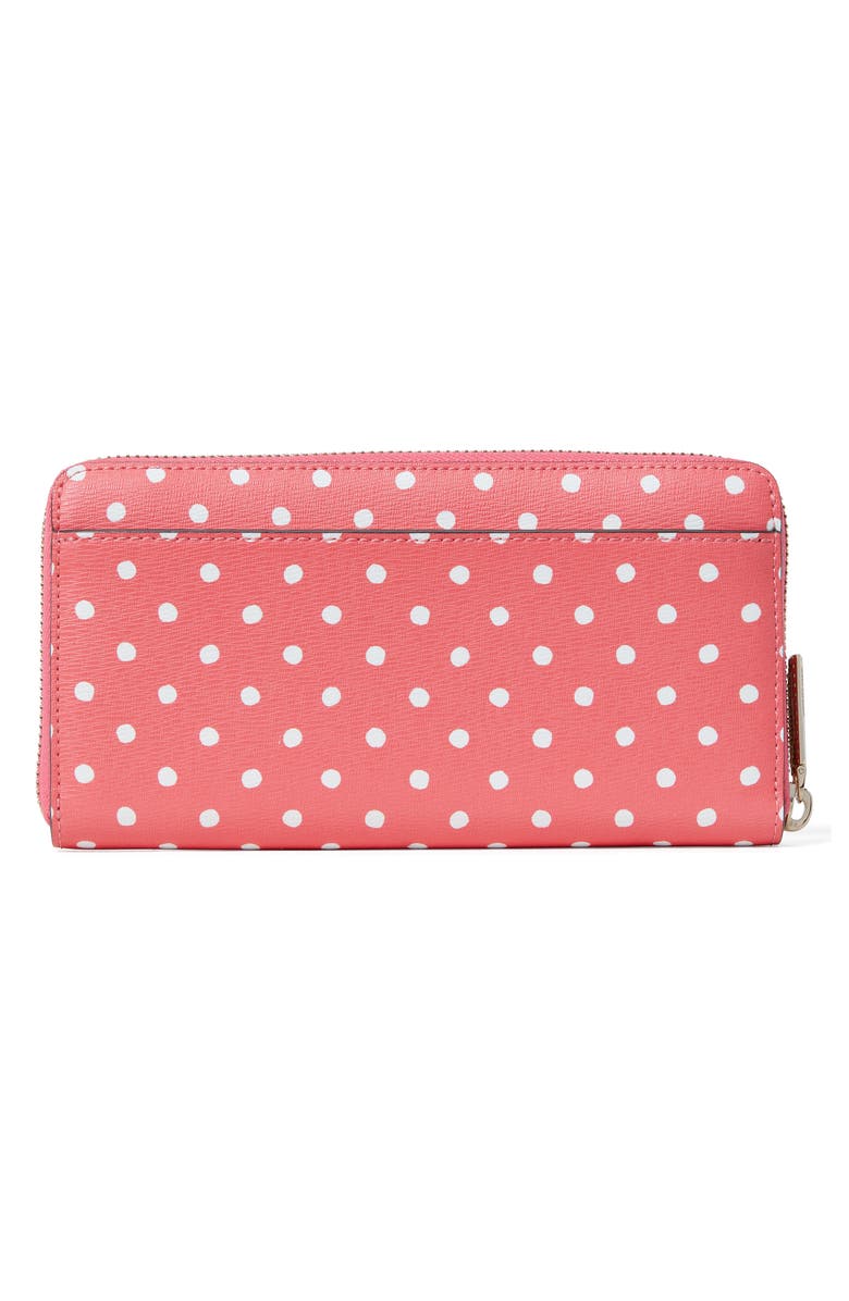 Kate Spade New York spencer dots continental wallet, Alternate, color,