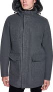 KARL LAGERFELD Stadium Coat with Patch Pockets