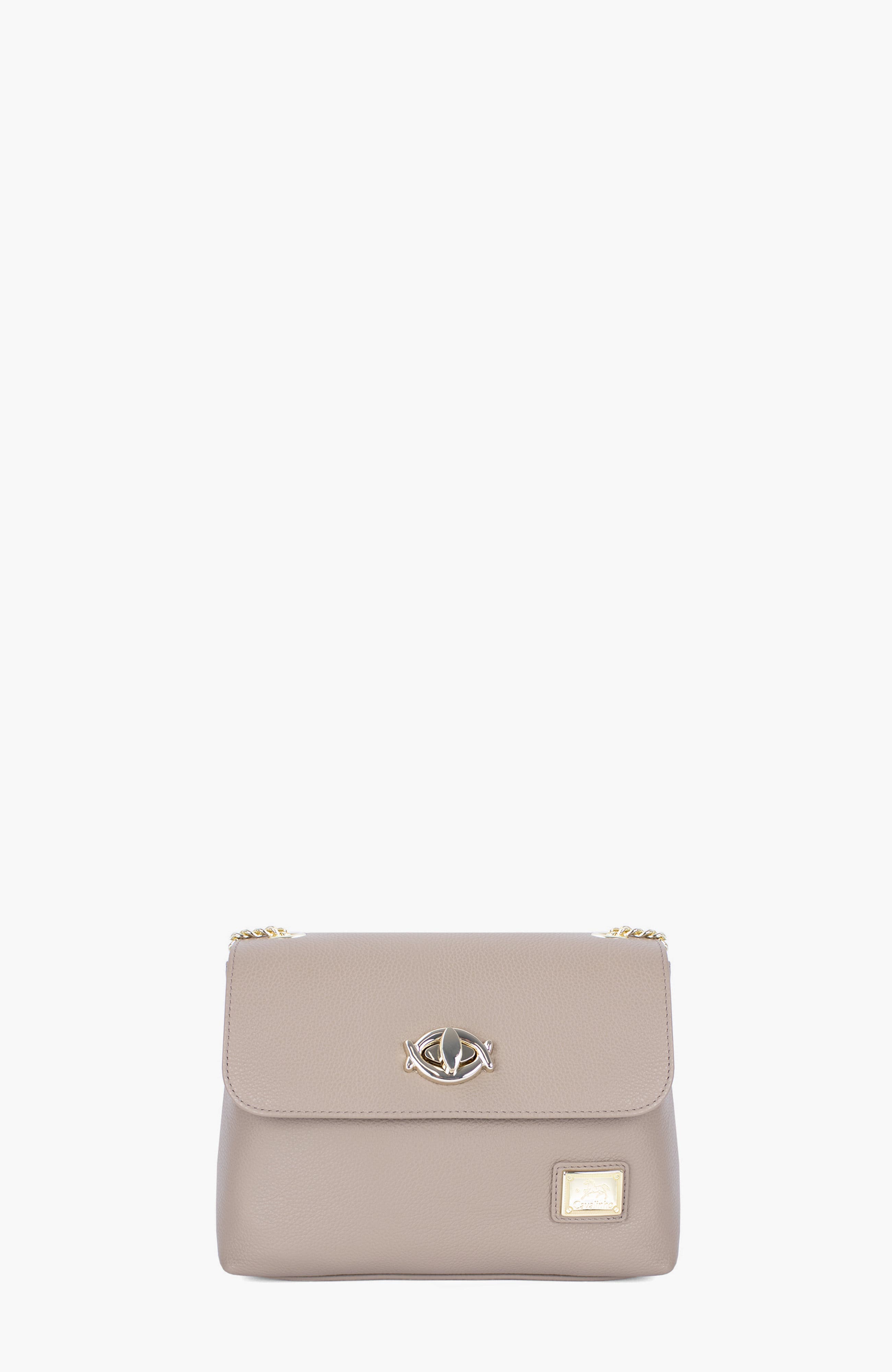 Muse 536 Pebbled Leather Shoulder Bag, Main, color, Light Sand